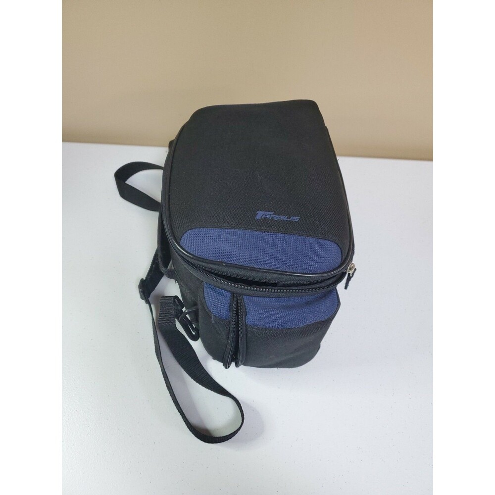 Targus Black Blue Camera Carrying 12"x8" Case Pouch Strap DLEV200B Camcorder Bag